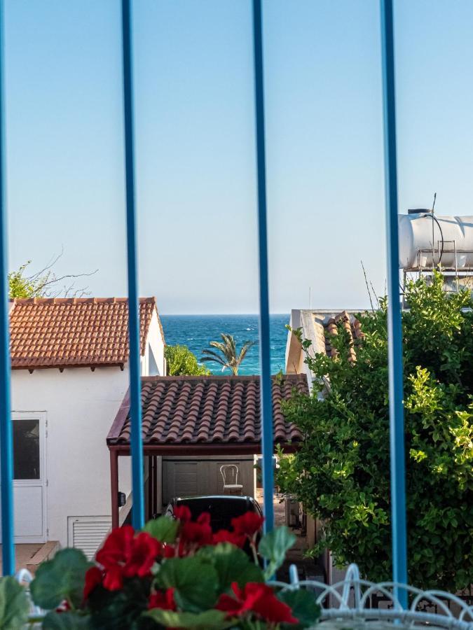 Greek Island Style 2 Bedroom Villa With Pool Next To The Sea ラルナカ エクステリア 写真